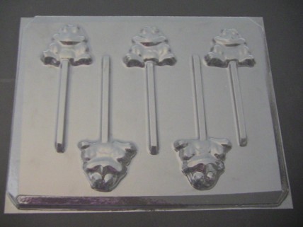 601 Frog Chocolate Lollipop Candy Mold